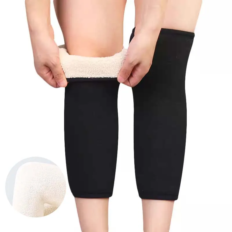 2 Pcs Cashmere Woolen Warm Kneecap, Knee Protector for Men, Women