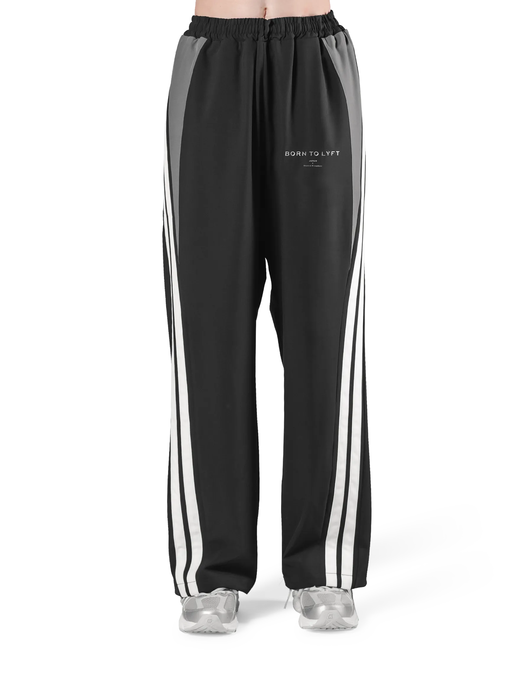 2Line Adjustable Wide Track Pants 2 - Black