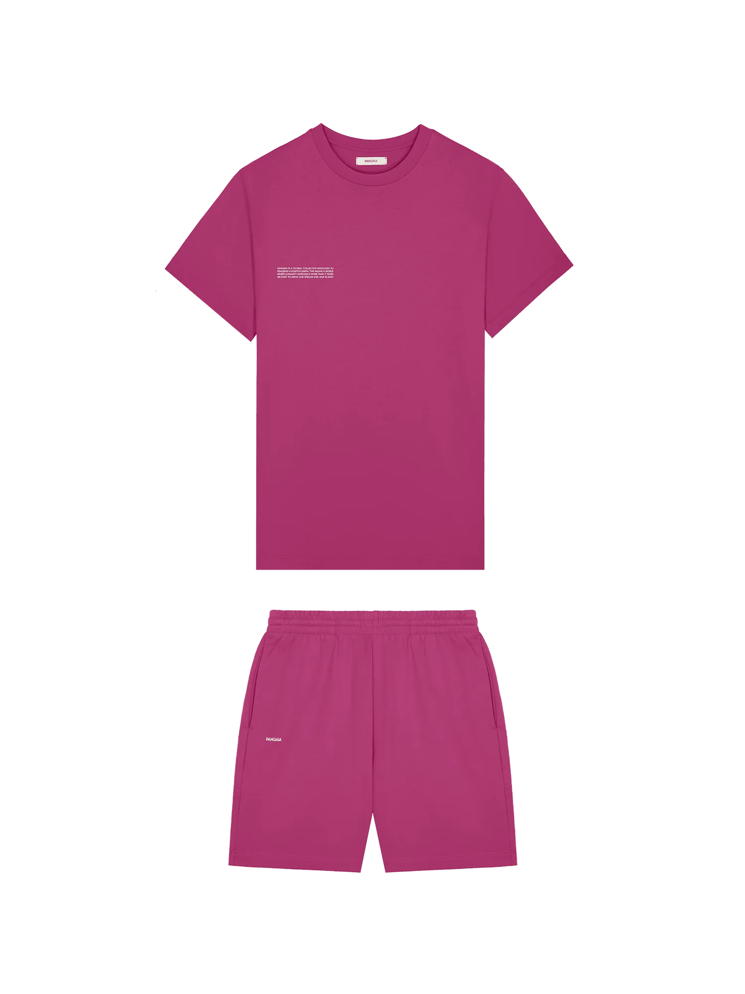 365 T-shirt and Shorts Bundle—Berry Purple