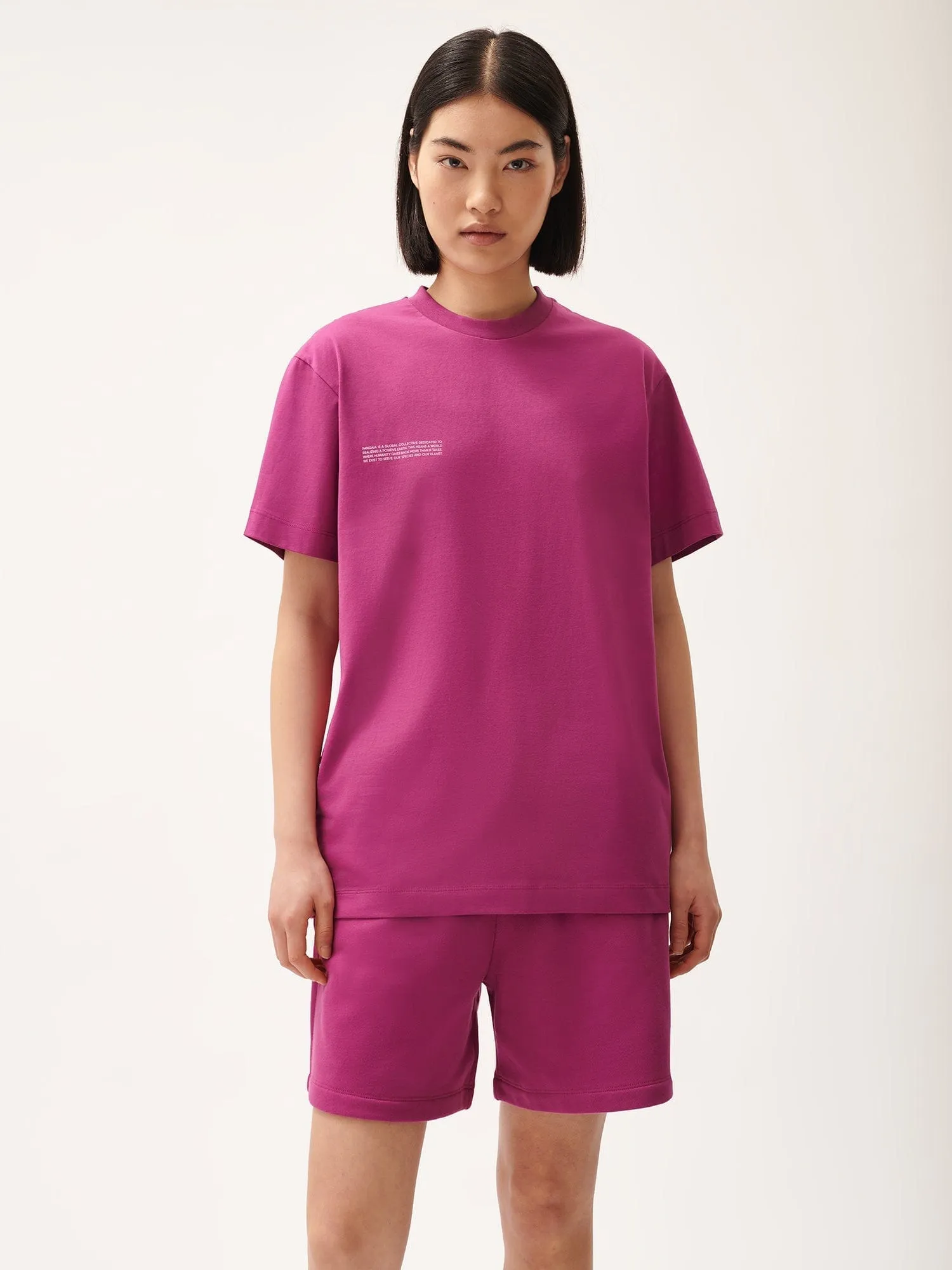 365 T-shirt and Shorts Bundle—Berry Purple