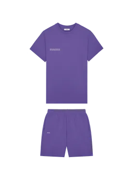 365 T-shirt and Shorts Bundle—Ultraviolet