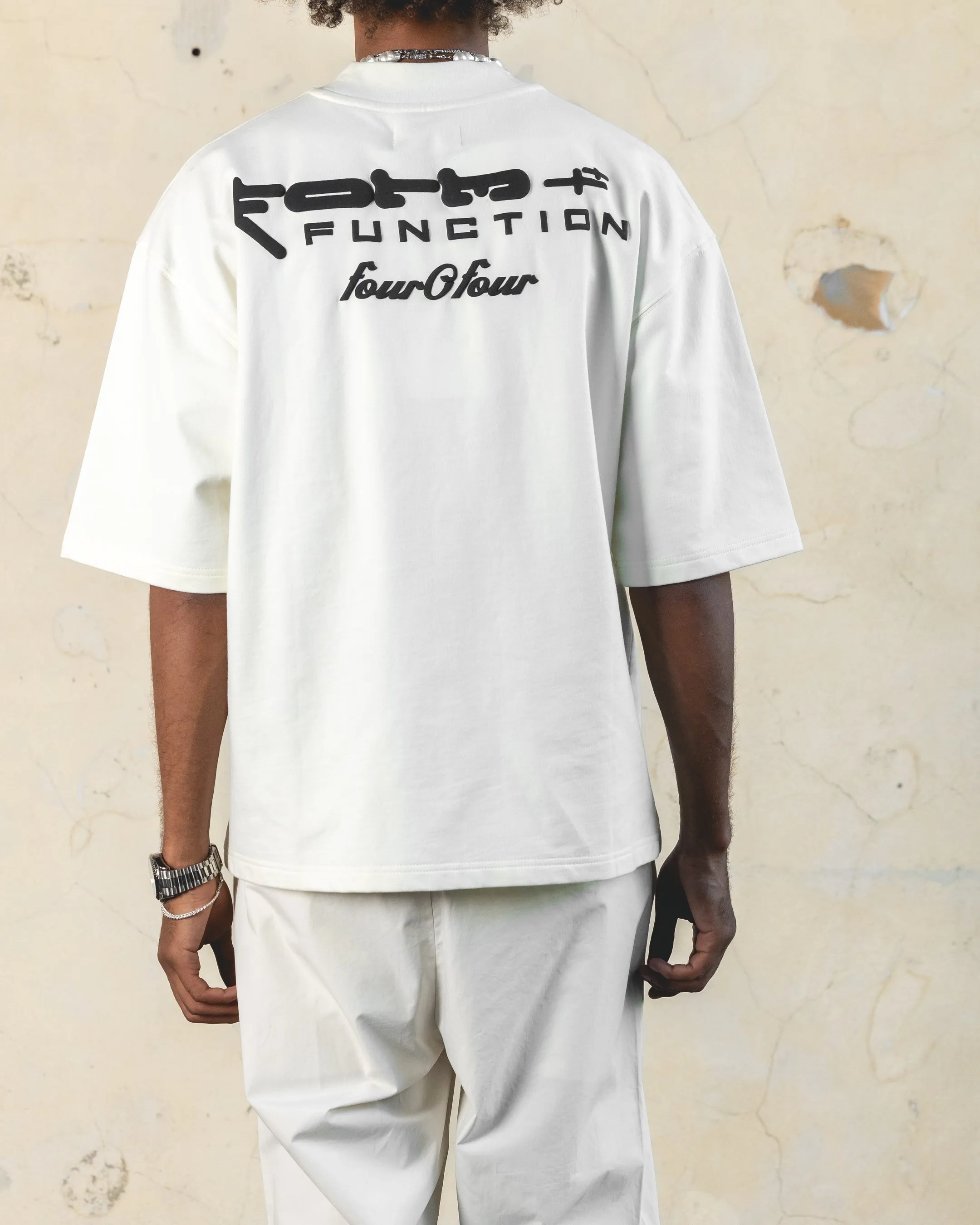 404 Function Oversized T-Shirt Off White