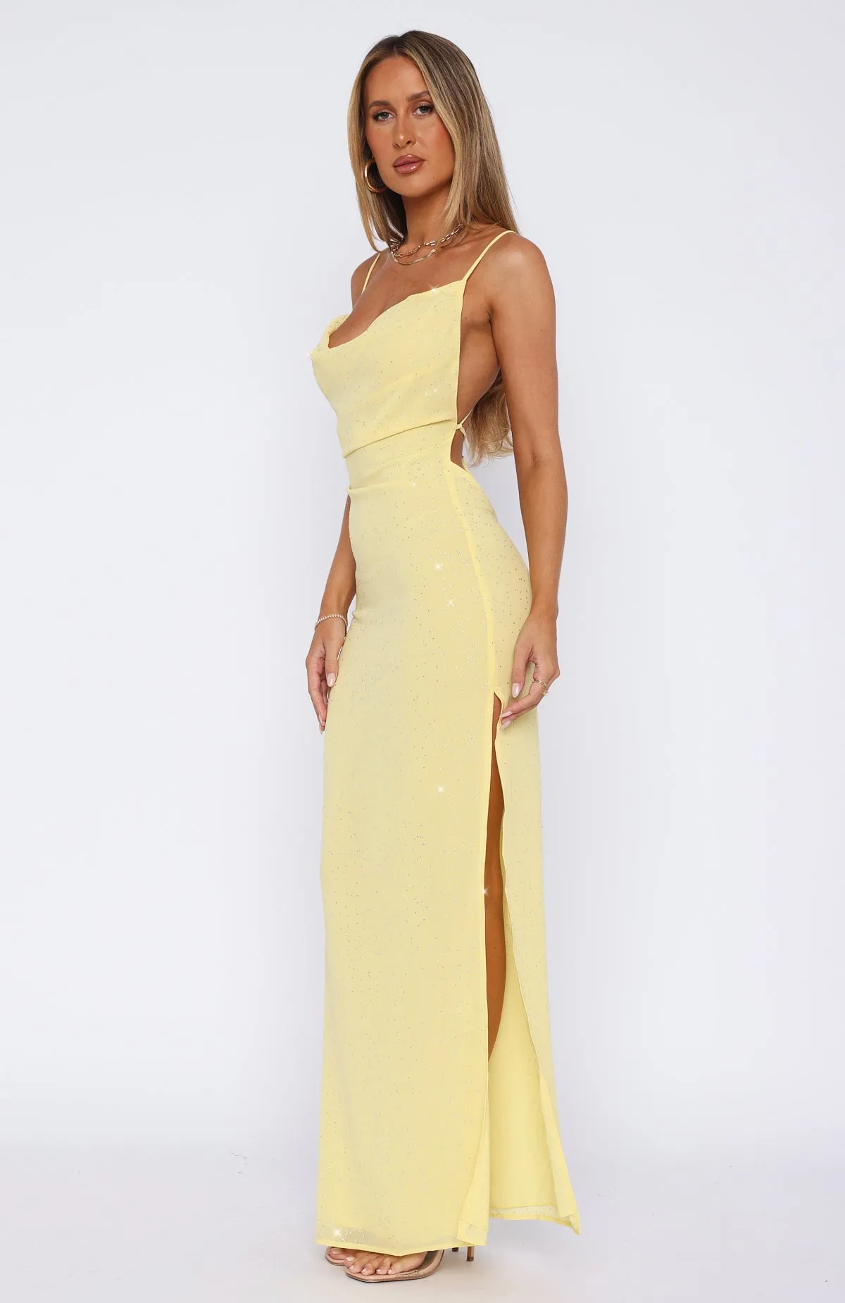 Allure Me Maxi Dress Buttercup