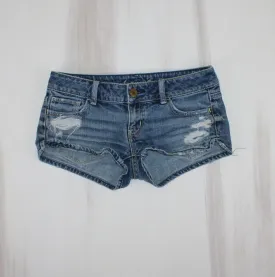 AMERICAN EAGLE SHORT DENIM SHORTS LADIES SIZE 00