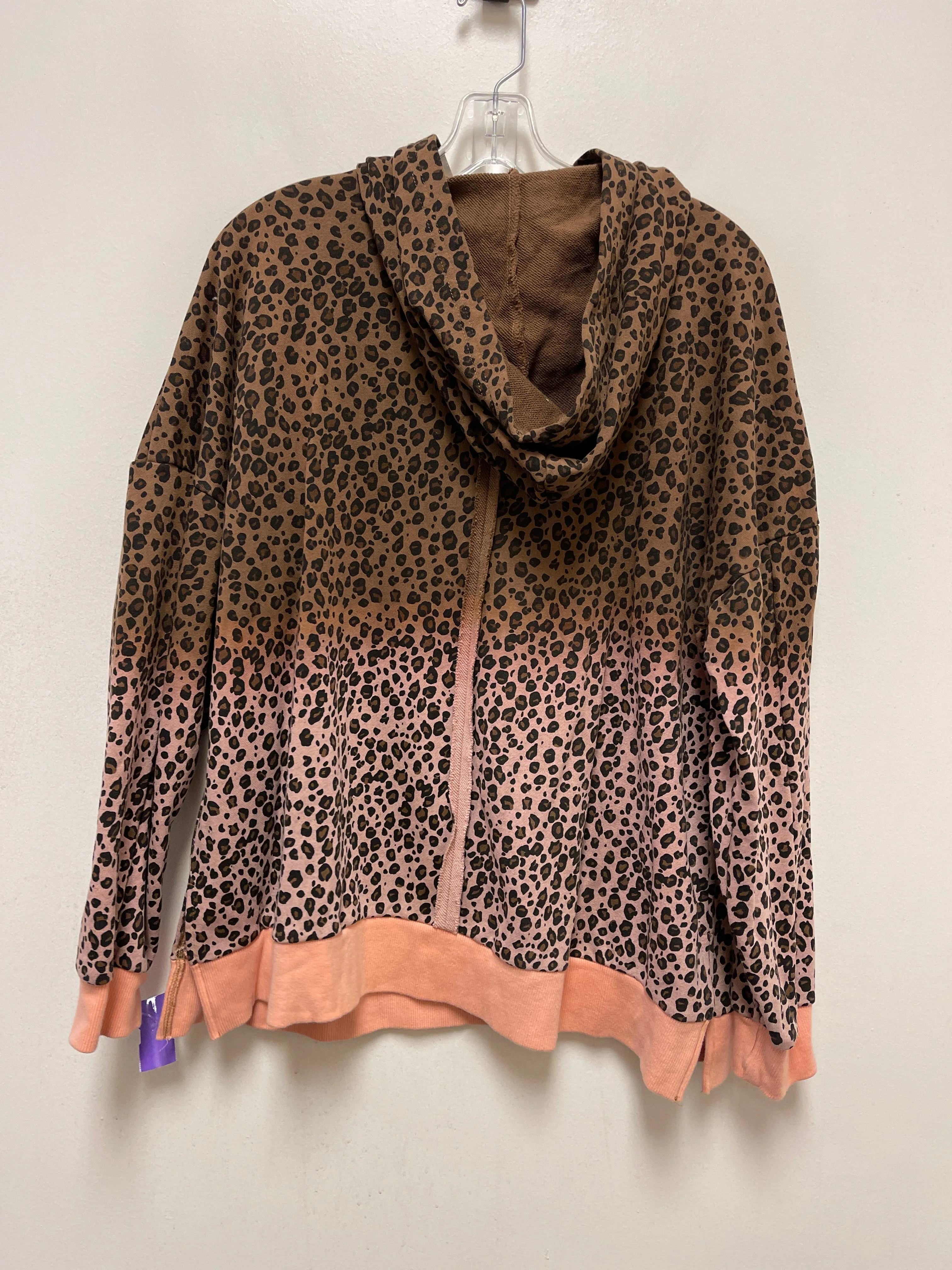 Animal Print Sweater Pol, Size M