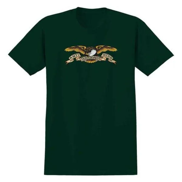 Anti Hero Eagle T-Shirt Dark Forest Green