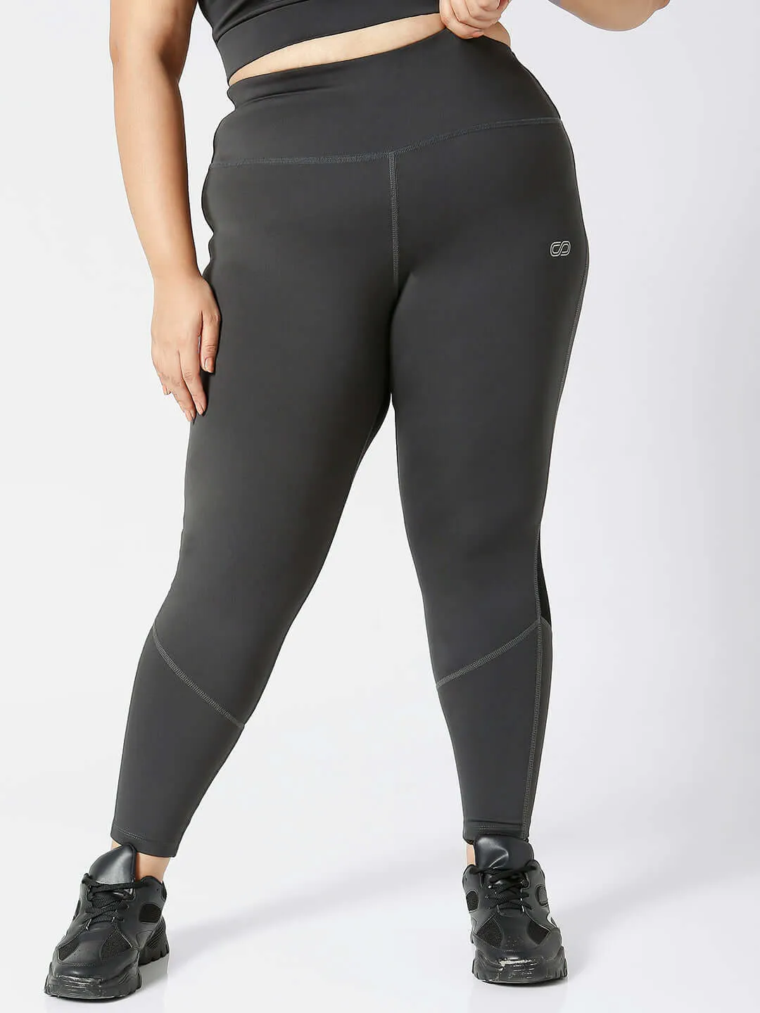 Ath Perform 7/8 High Waist Leggings Grey Plus