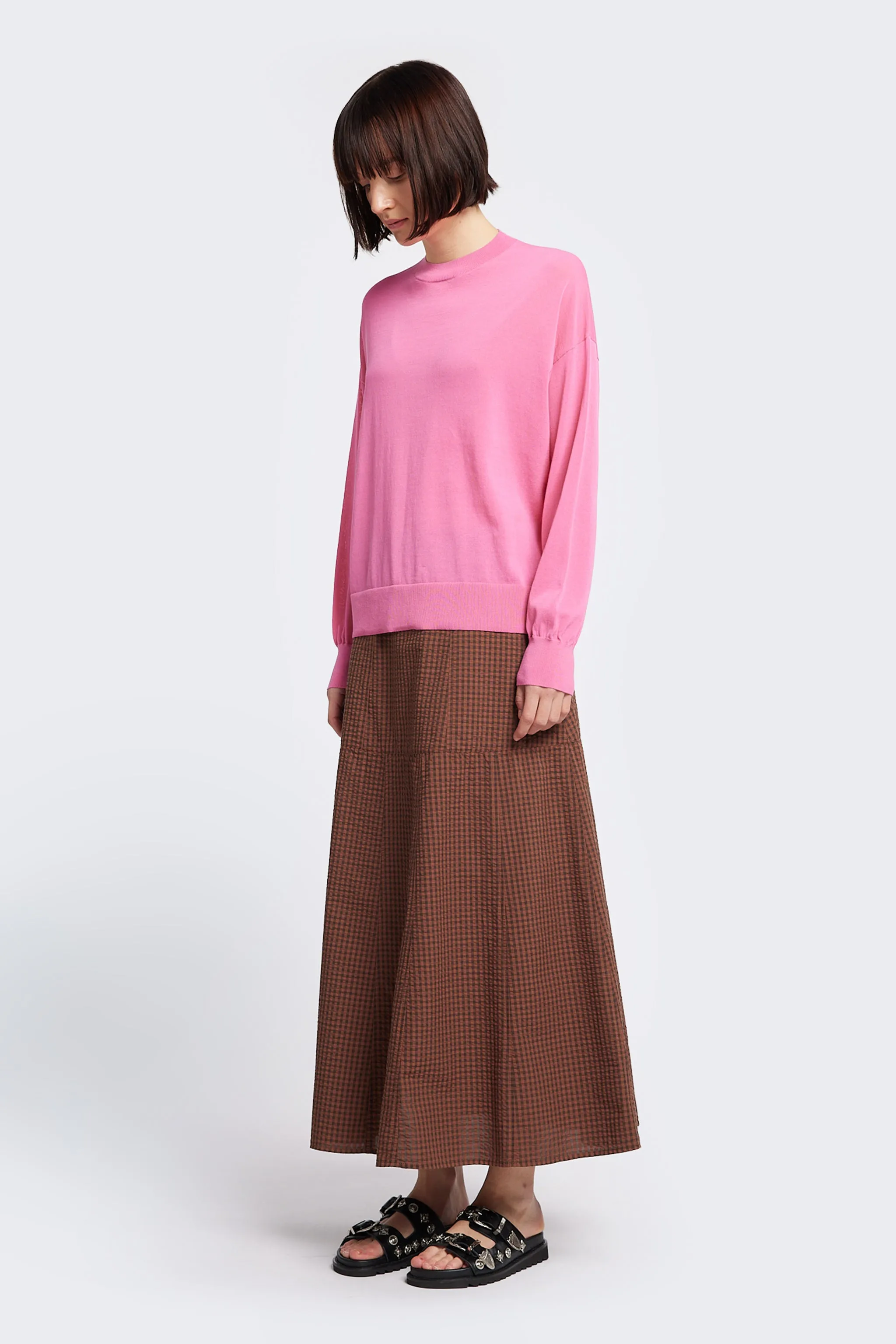 Aurum Sheer Sweater/Pullover Pink