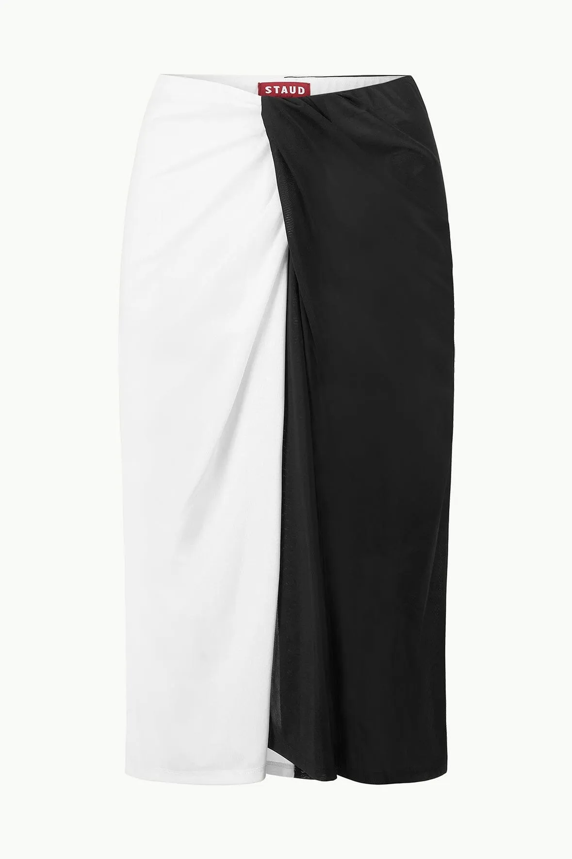 AZALEA COVERUP SKIRT | WHITE BLACK