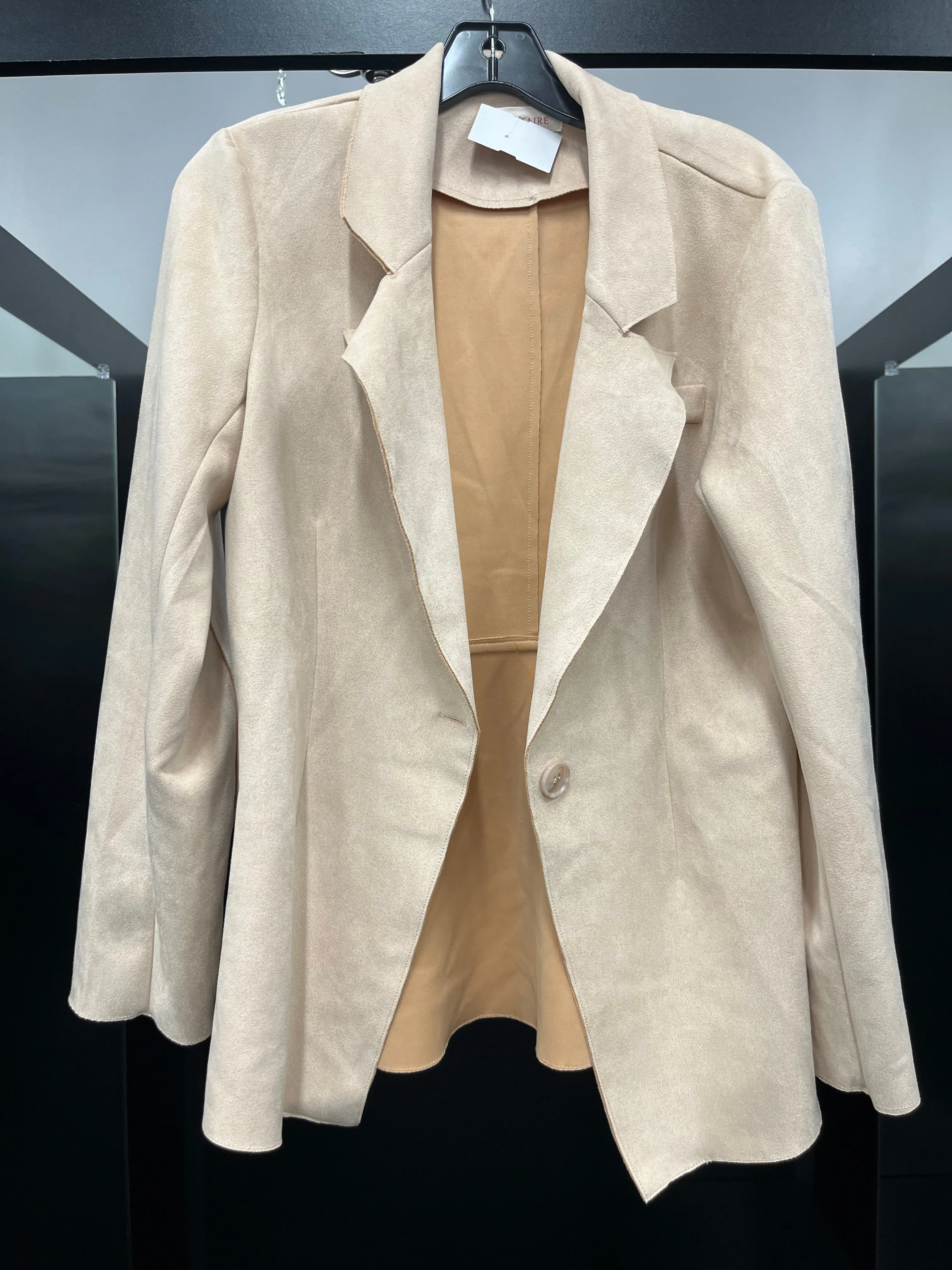 Beige Blazer Solitaire, Size L