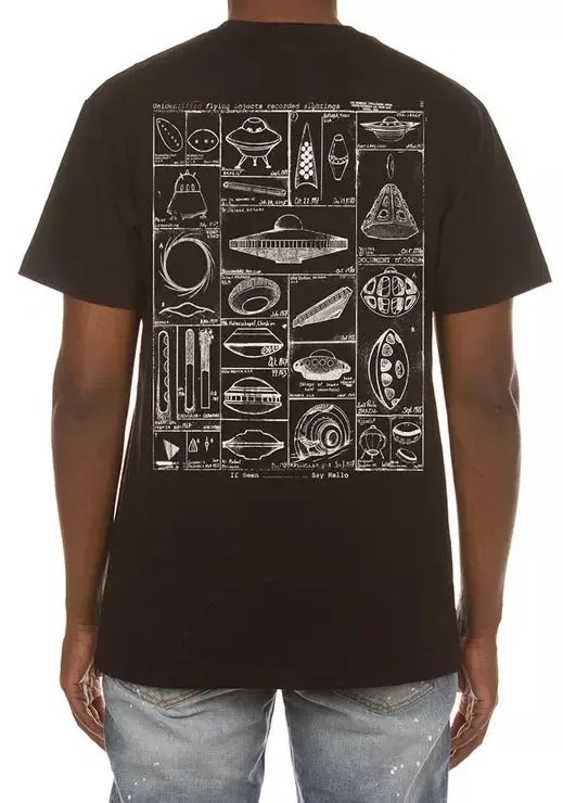 Billionaire Boys Club BB Schematic SS Tee Black 841-4203-BLACK