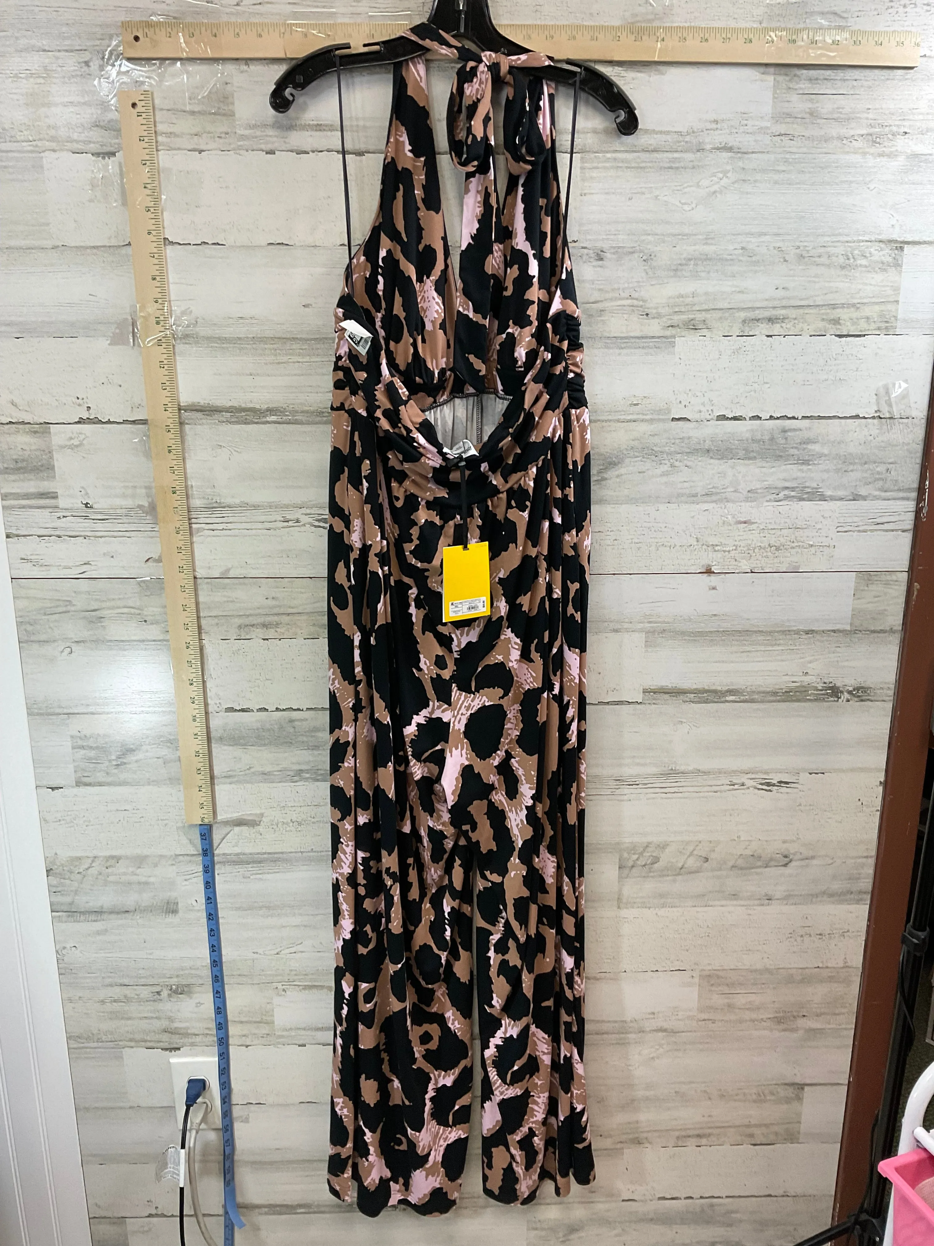 Black & Pink Jumpsuit Target-designer, Size Xxl