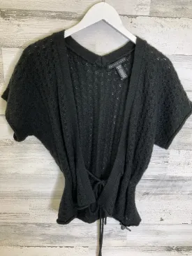 Black Sweater Cardigan Apostrophe, Size S