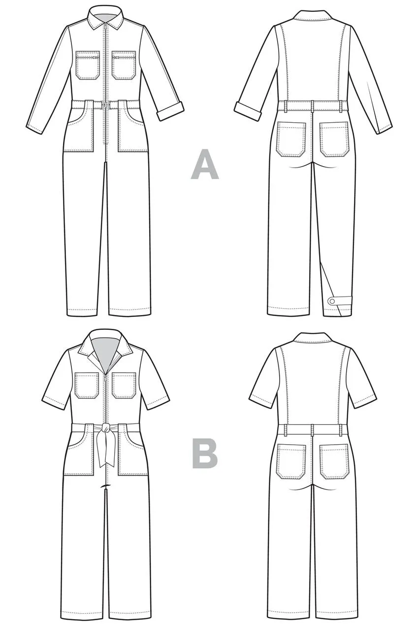 Blanca Flight Suit Pattern