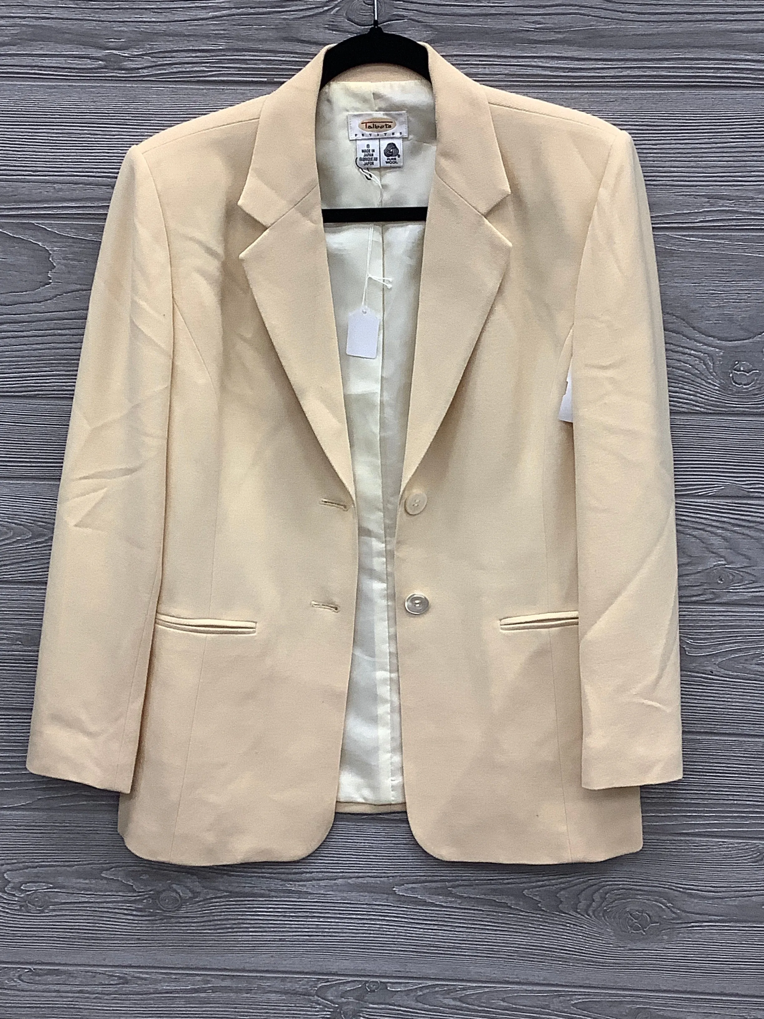 Blazer By Talbots In Yellow, Size: M