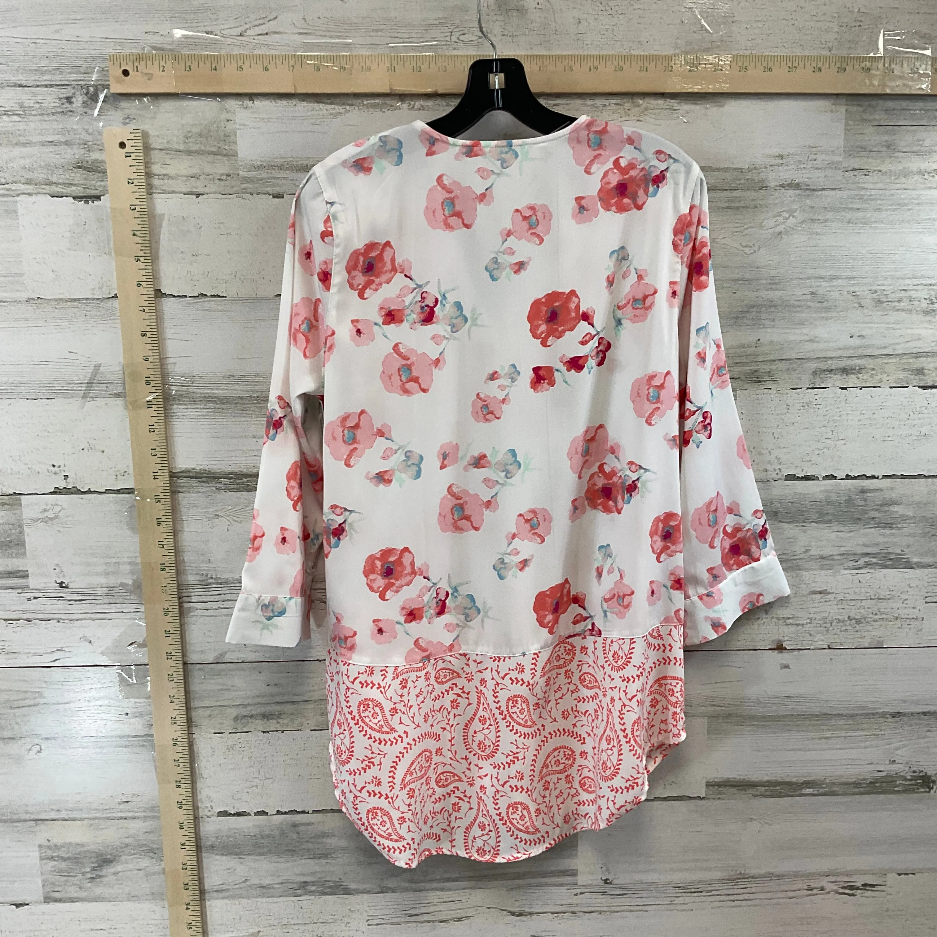 Blouse 3/4 Sleeve By Downeast  Size: Xl