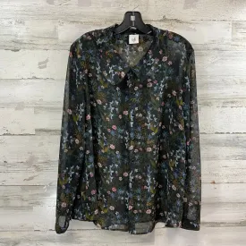 Blouse Long Sleeve By Cabi In Black, Size: Xl