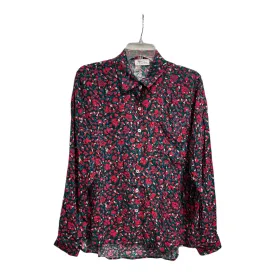 Blouse Long Sleeve By Cmc In Floral Print, Size: S