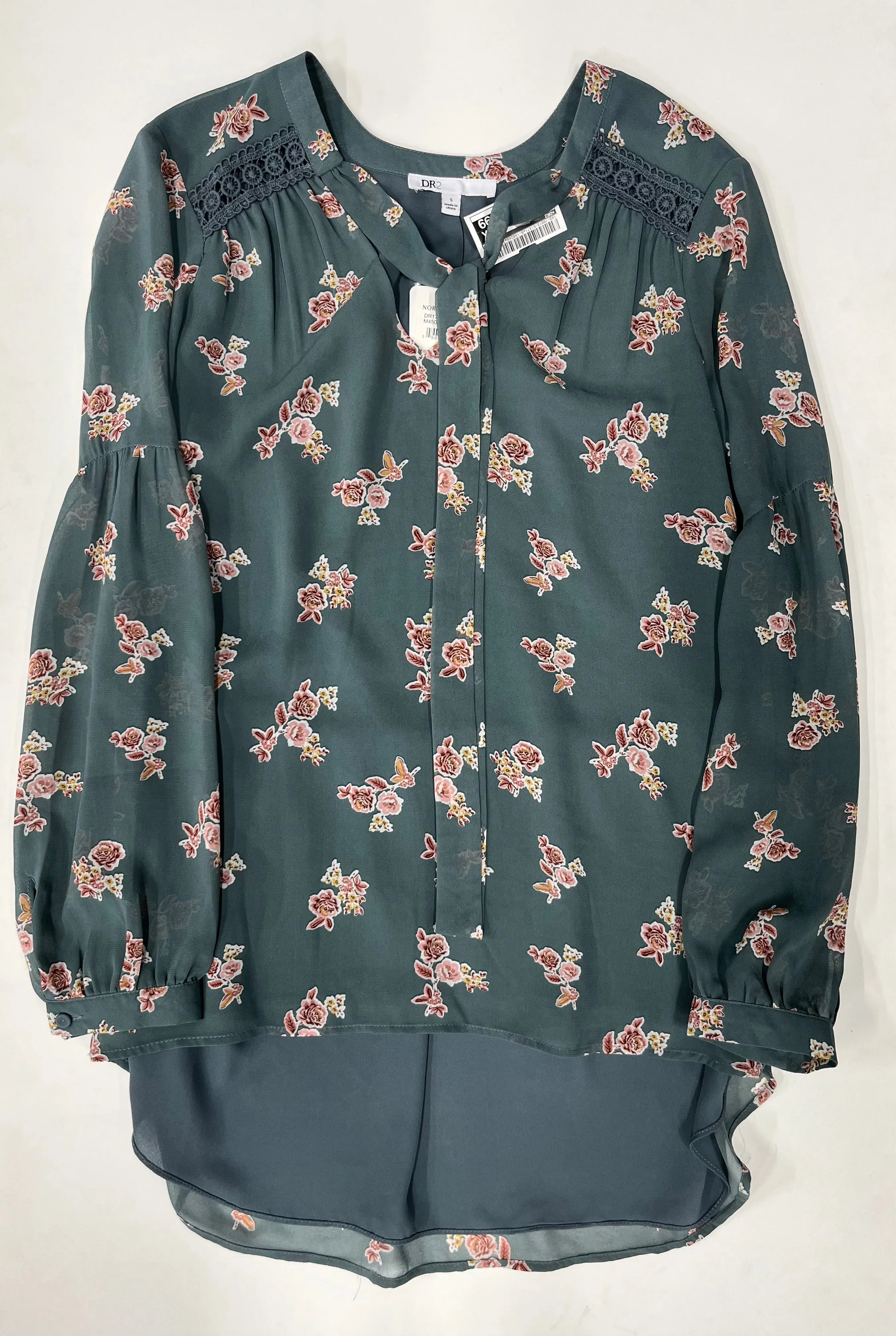 Blouse Long Sleeve By Dr2 NWT  Size: S