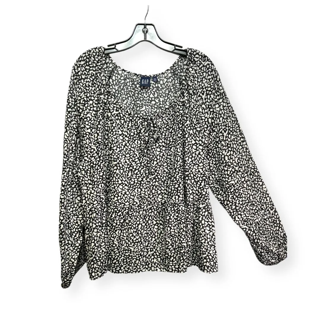 Blouse Long Sleeve By Gap  Size: Xxl