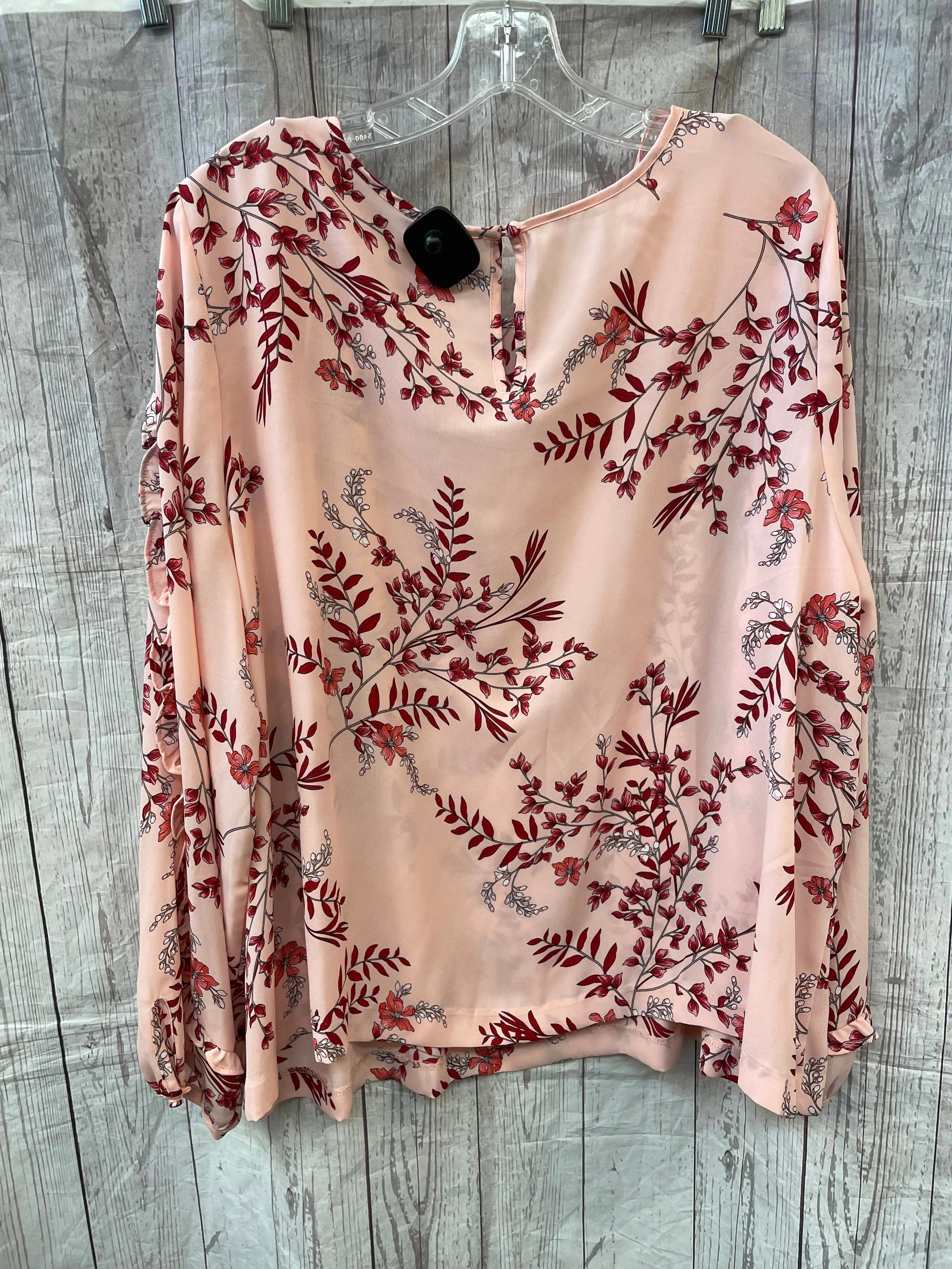 Blouse Long Sleeve By Liz Claiborne O  Size: 2x