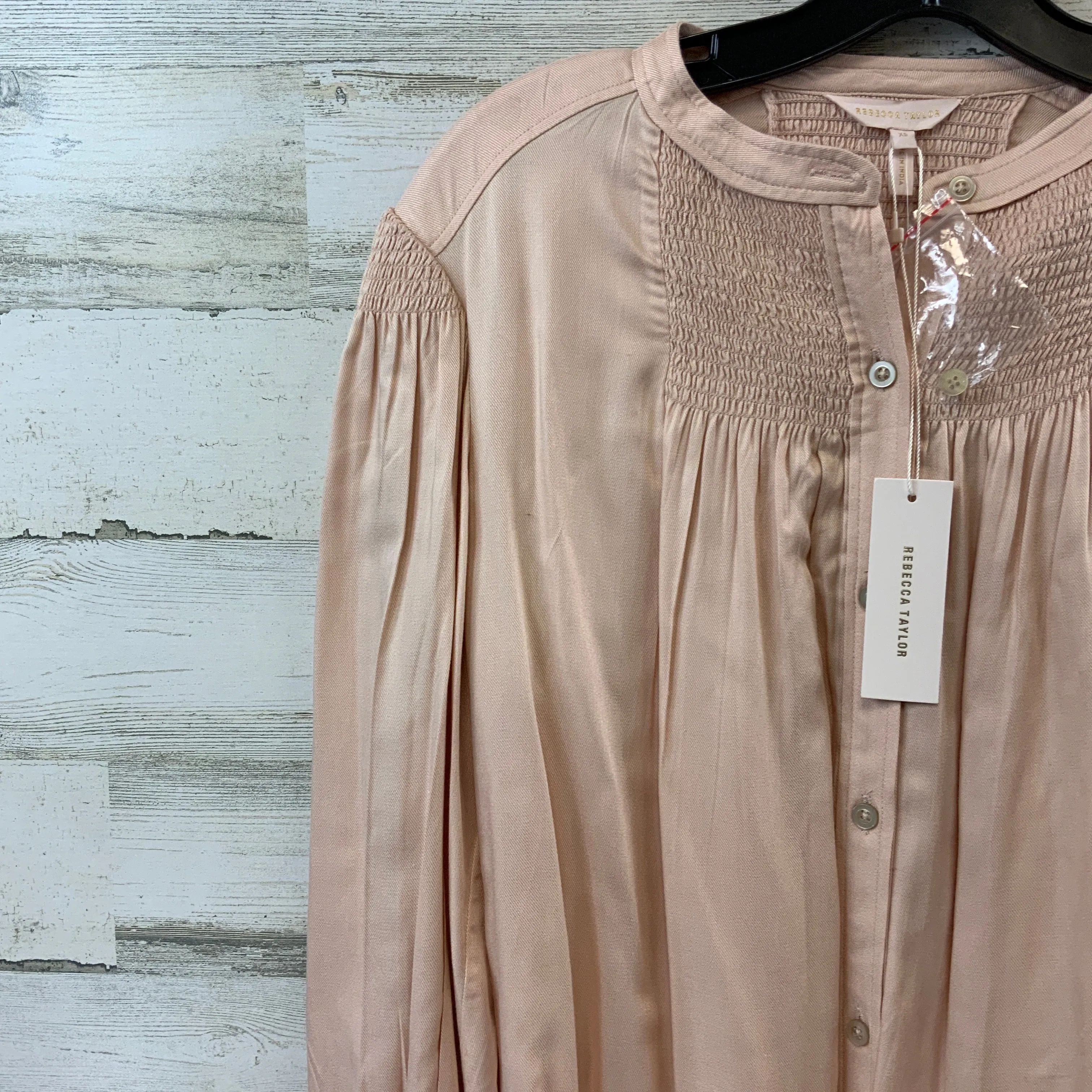 Blouse Long Sleeve By Rebecca Taylor  Size: Xs