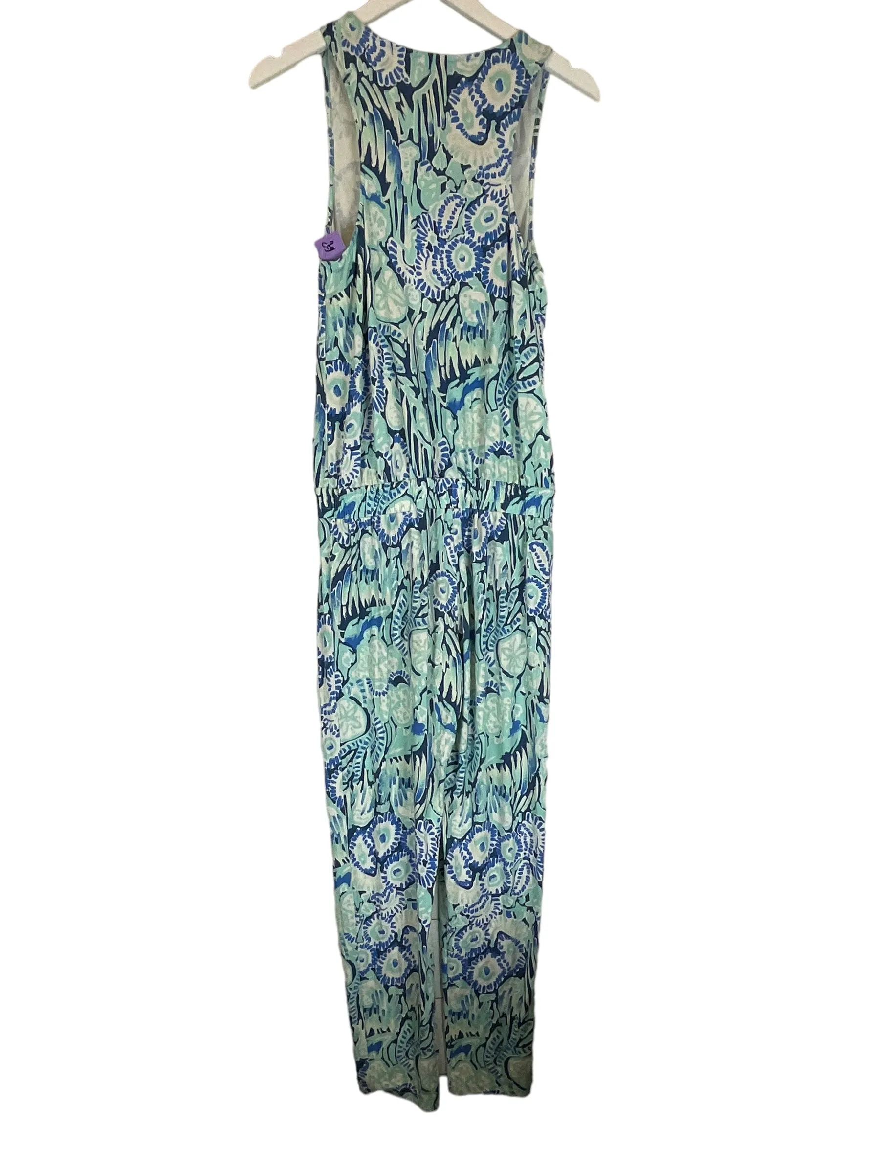 Blue Jumpsuit Designer Lilly Pulitzer, Size S