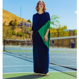 Blue/Green Maki Maxi by Mikah