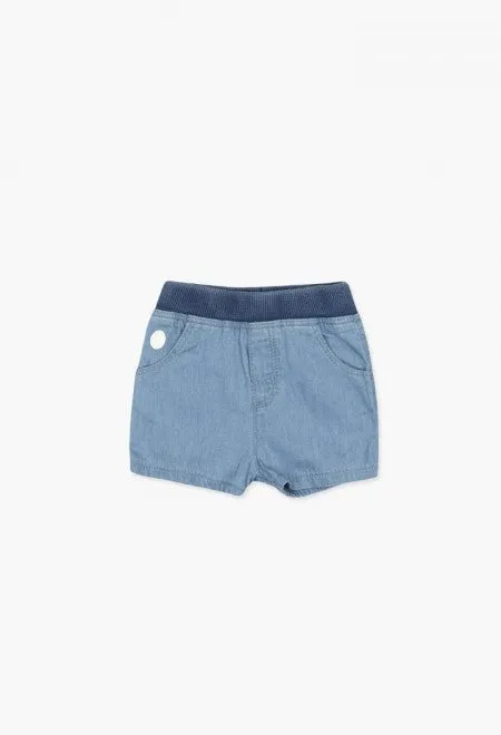 Boboli Denim Bermuda Shorts