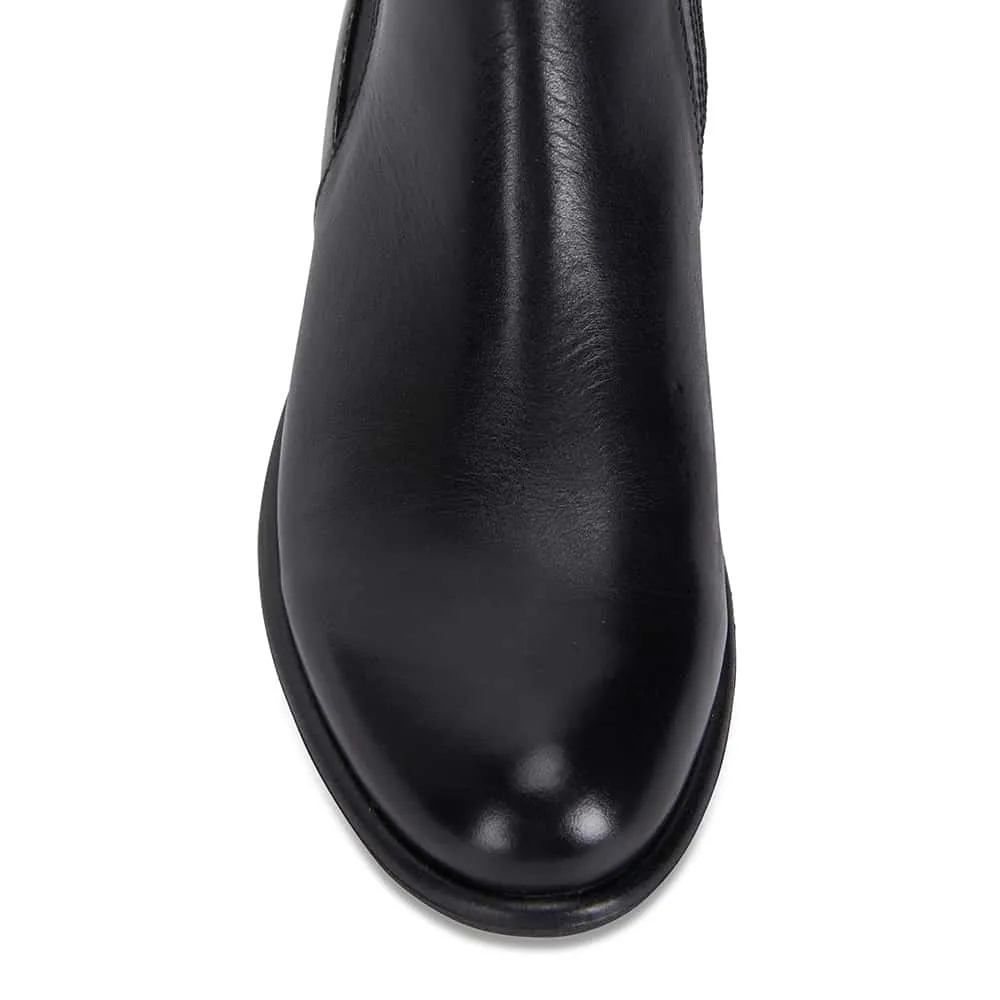 Bogart Boot in Black Leather