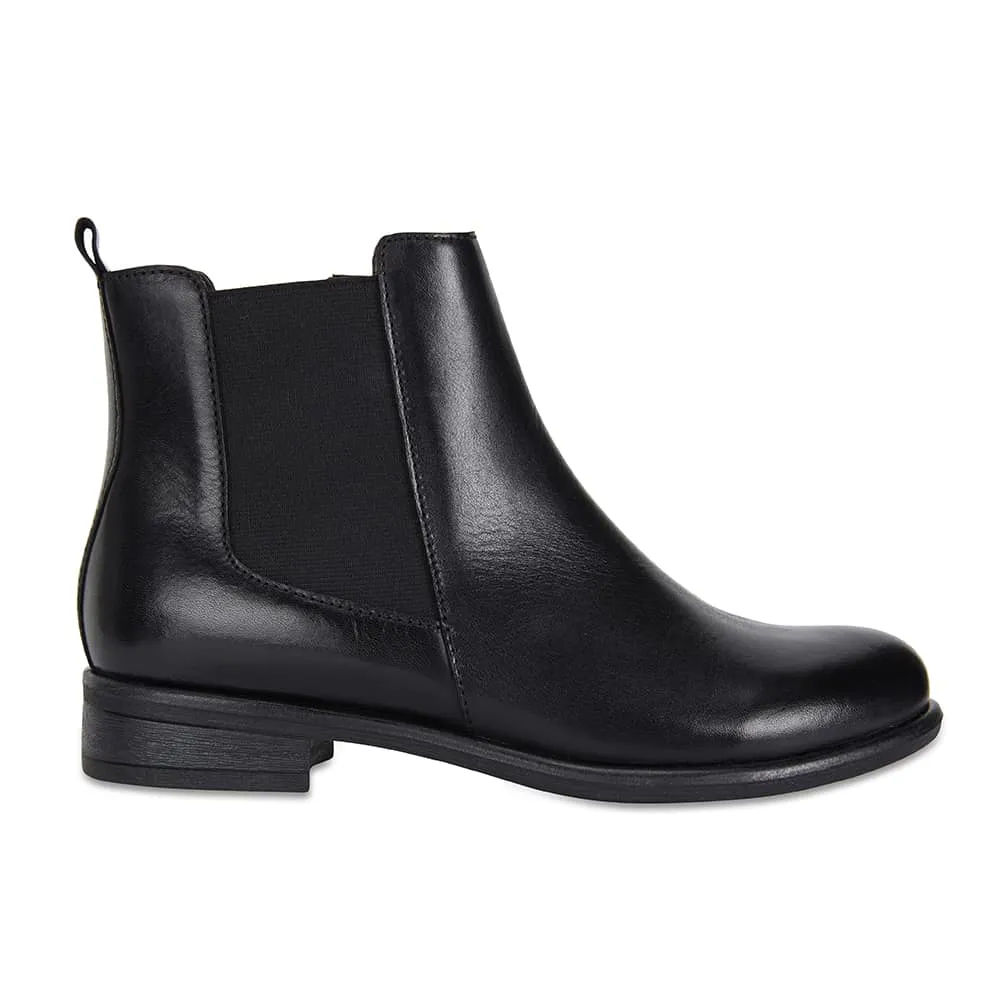 Bogart Boot in Black Leather