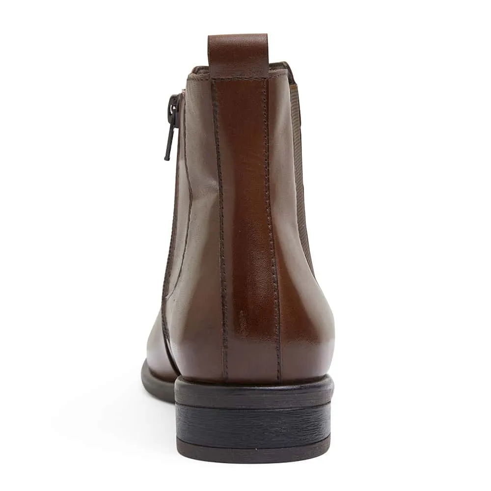 Bogart Boot in Brown Leather