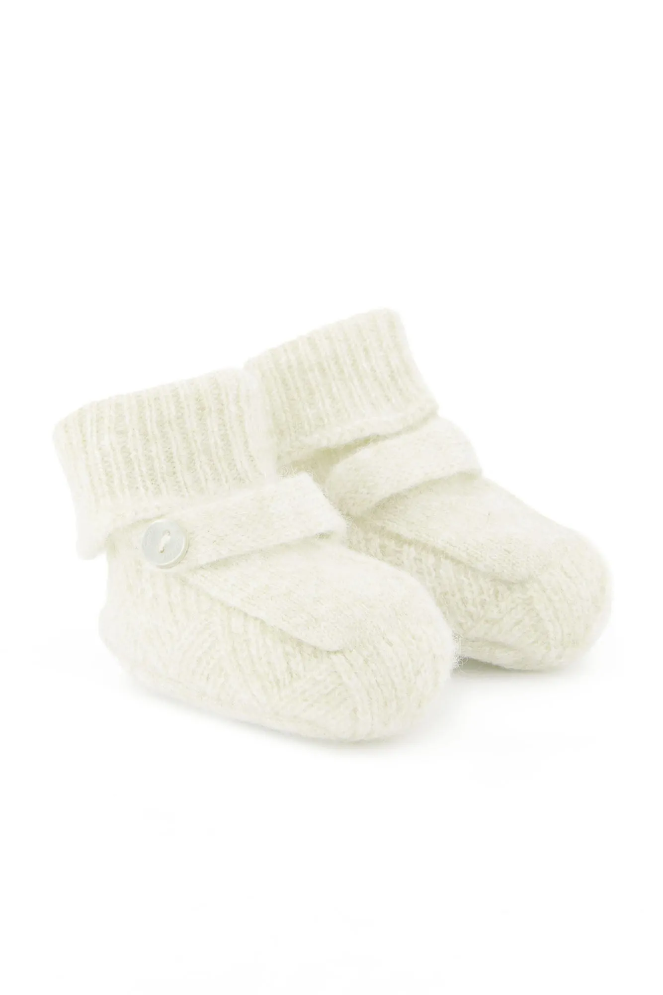 Booties - Ecru Cashmere