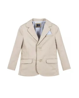 BOYS BEIGE BLAZER