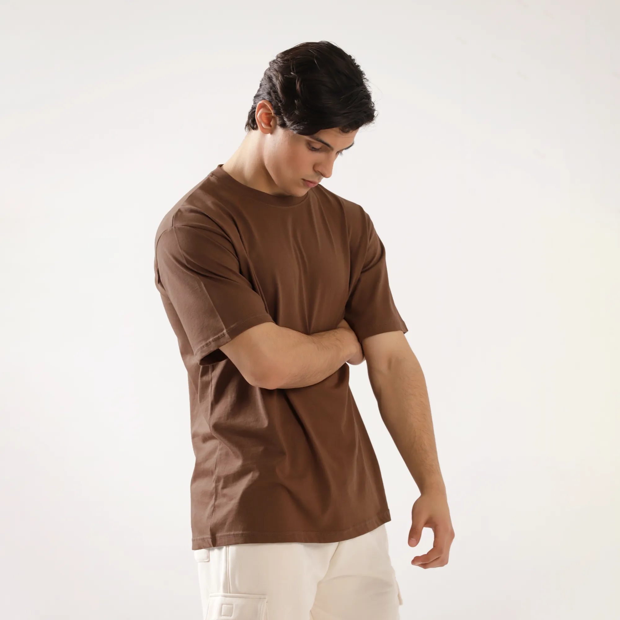 Brown Oversized T-shirt