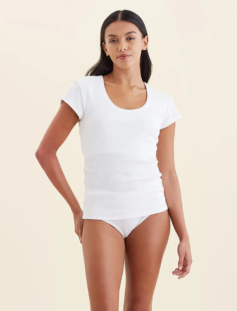 Buy 2 for $70 | Milla Rib Shelf Bra Tee