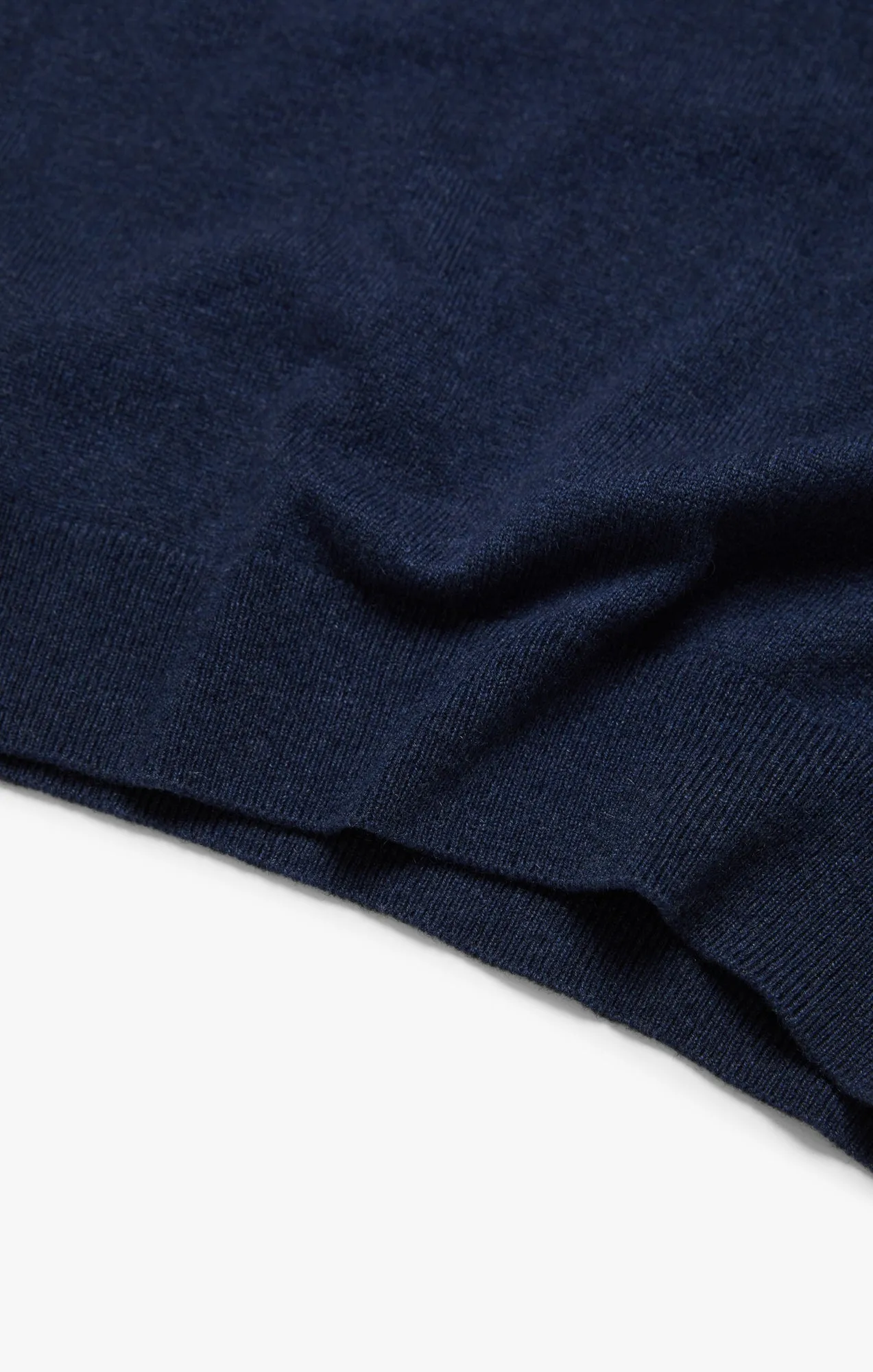 Cashmere Crew Neck Sweater In Navy