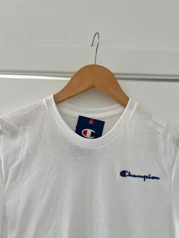 Champion Powerblend Graphic Tee White T85332 586IKA 045