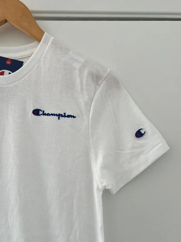 Champion Powerblend Graphic Tee White T85332 586IKA 045