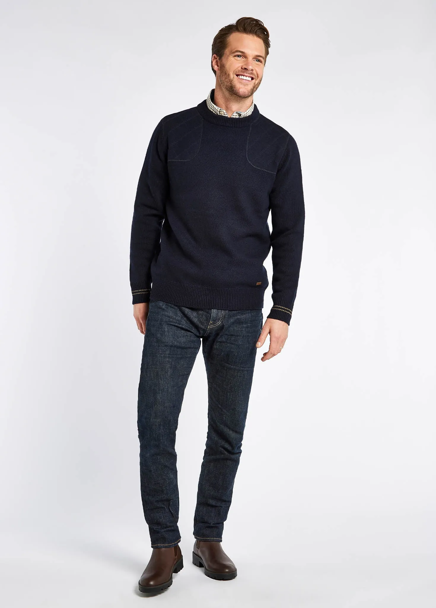 Clarinbridge Crew Neck Sweater - Navy