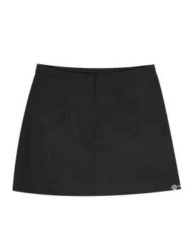 Classic Black Plain Skirt for women