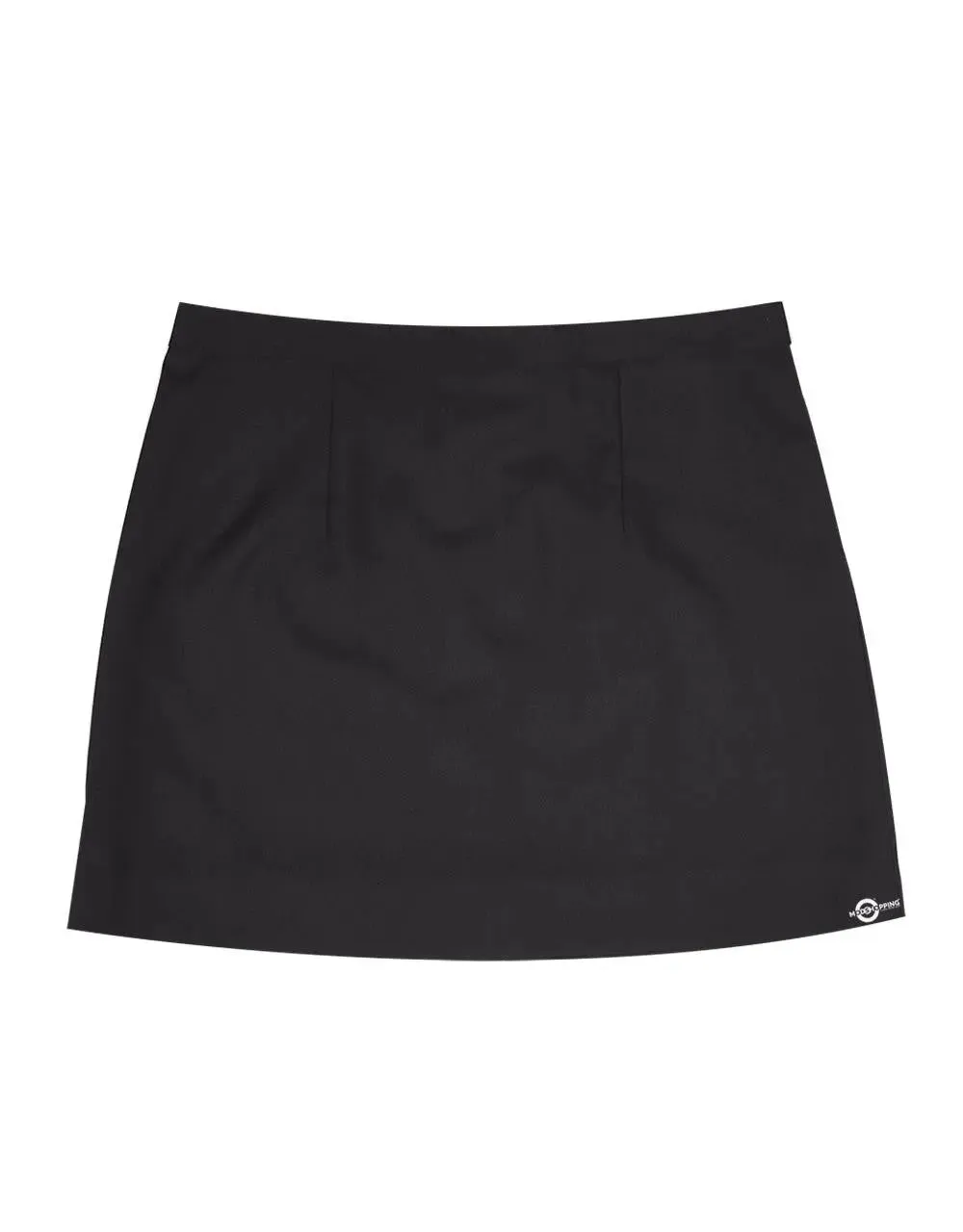 Classic Black Plain Skirt for women