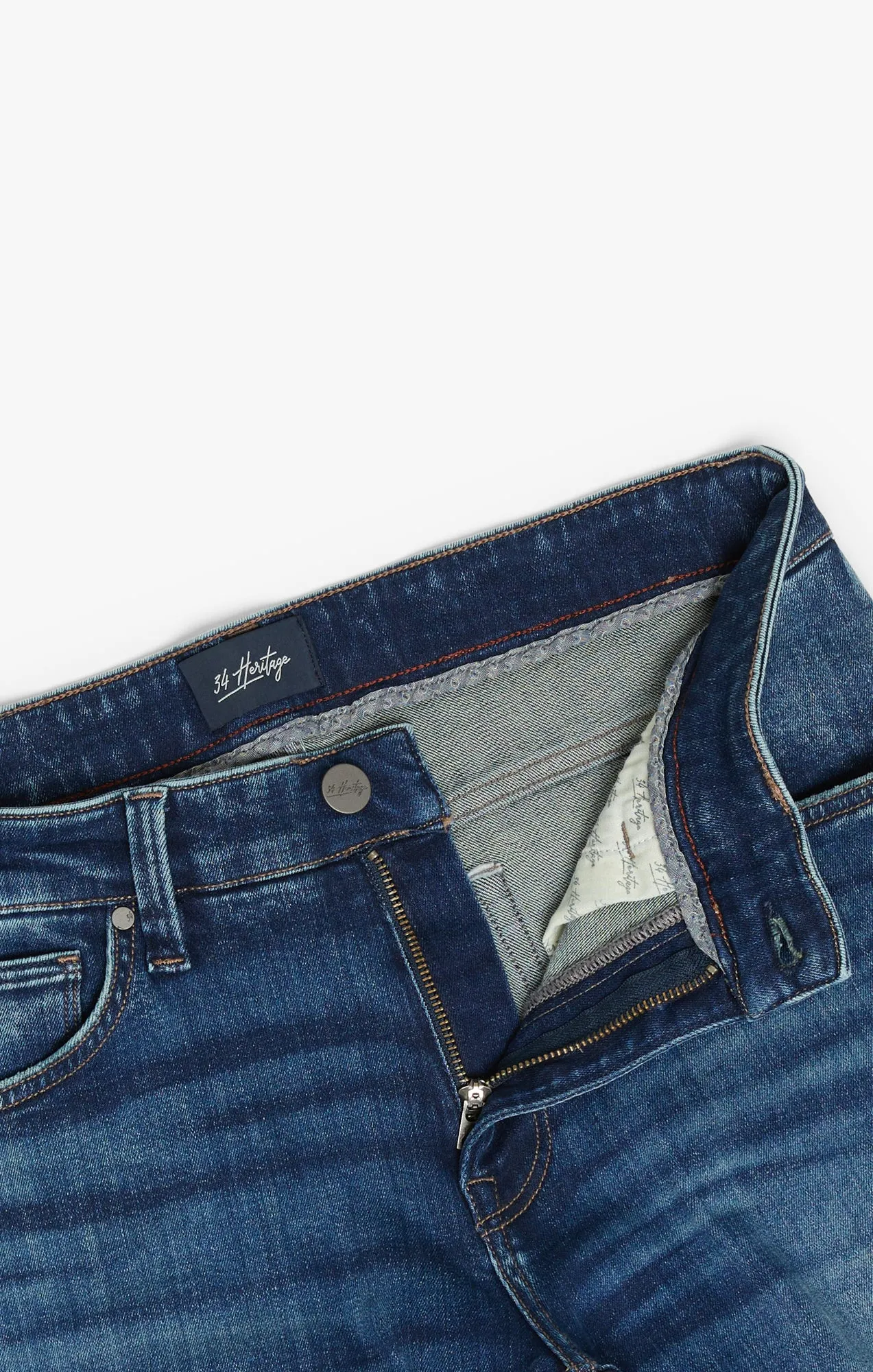 Cool Tapered Leg Jeans In Foggy Indigo Organic