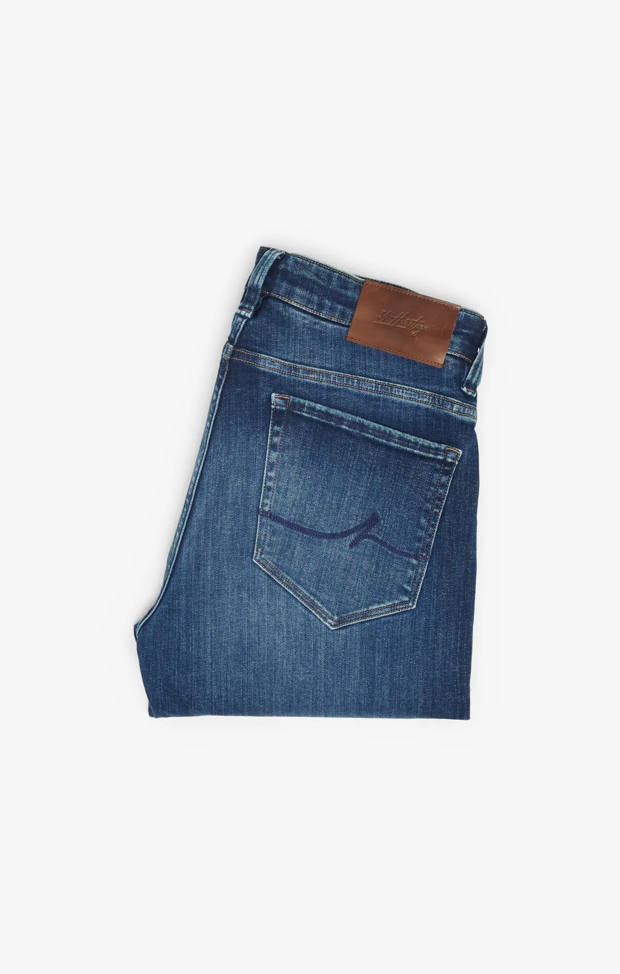 Cool Tapered Leg Jeans In Foggy Indigo Organic