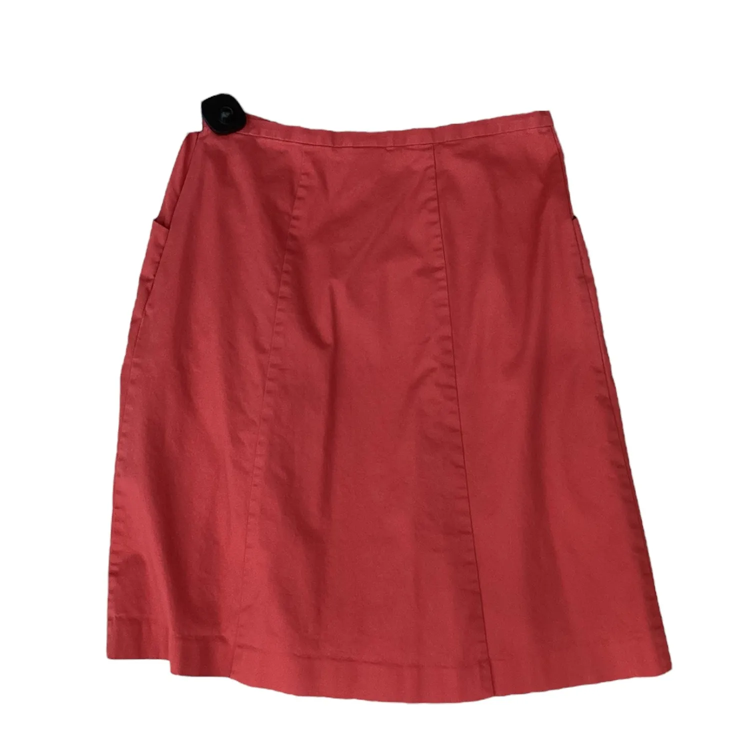 Coral Skirt Midi Lands End, Size 6