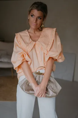 Cortese blouse I Peach