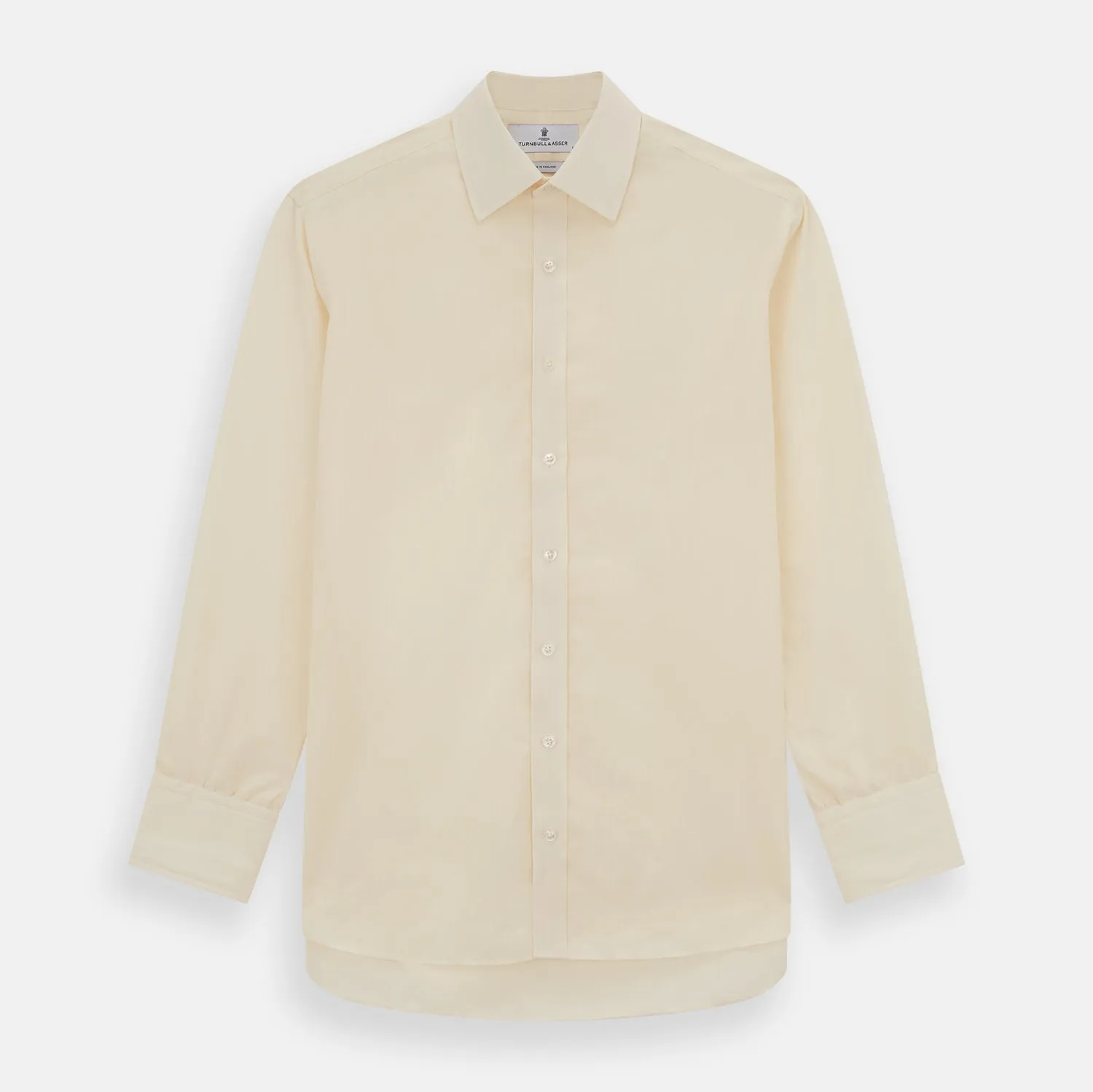 Cream Fine Pencil Stripe Mayfair Shirt