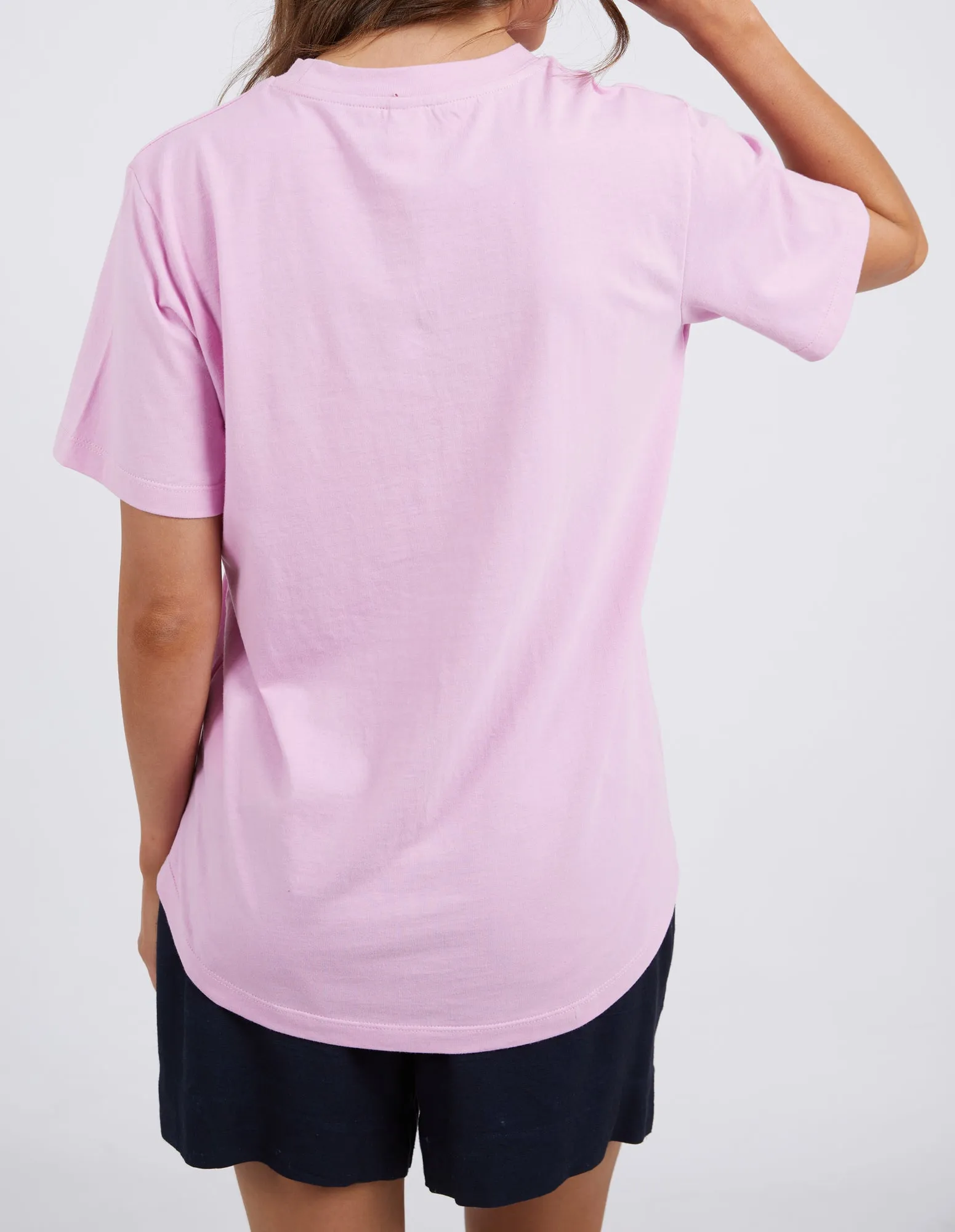 Crossed Tee Sweet Lilac