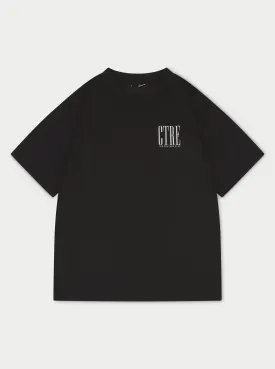 CTRE OVERSIZED T-SHIRT - BLACK