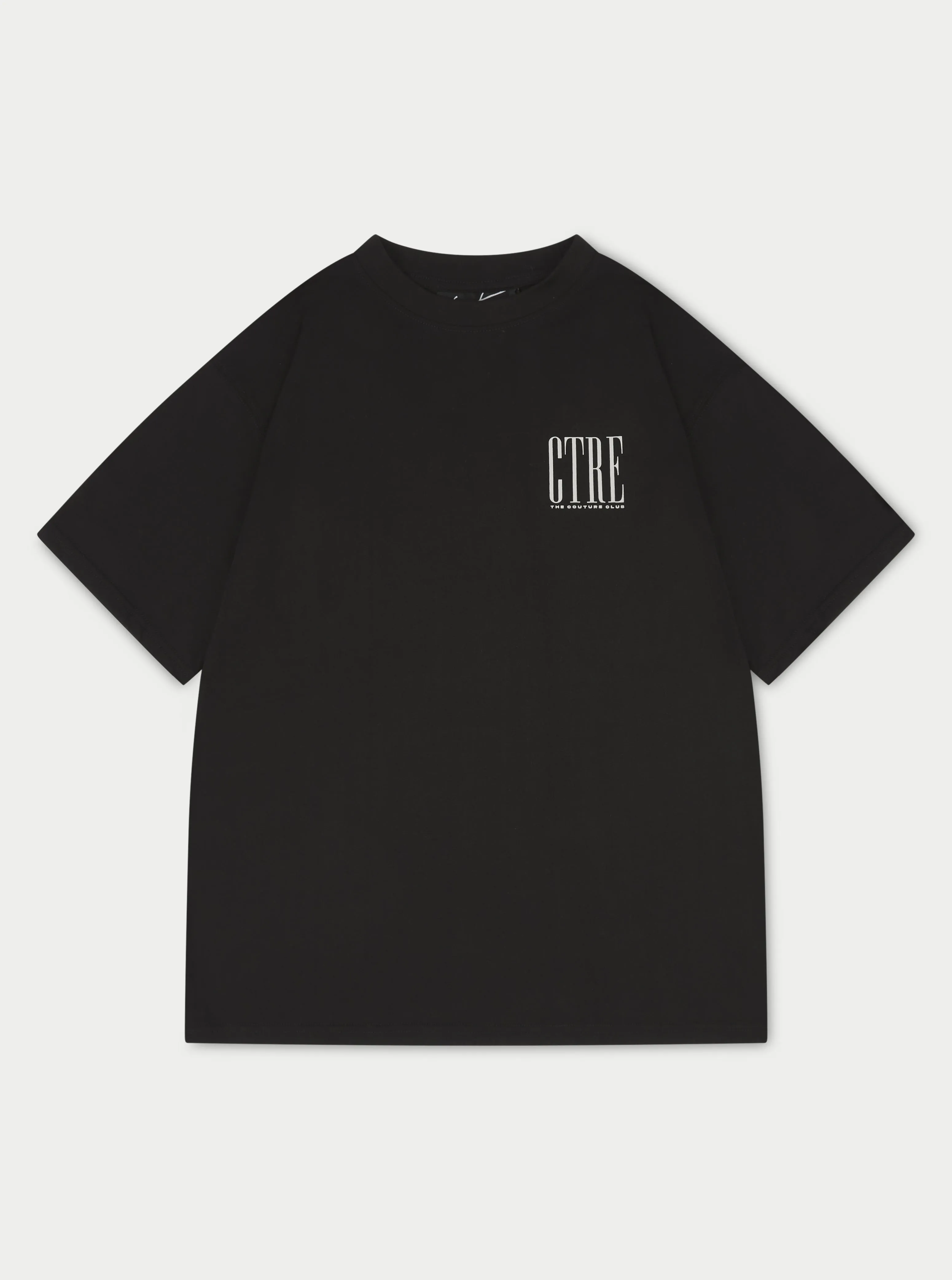 CTRE OVERSIZED T-SHIRT - BLACK